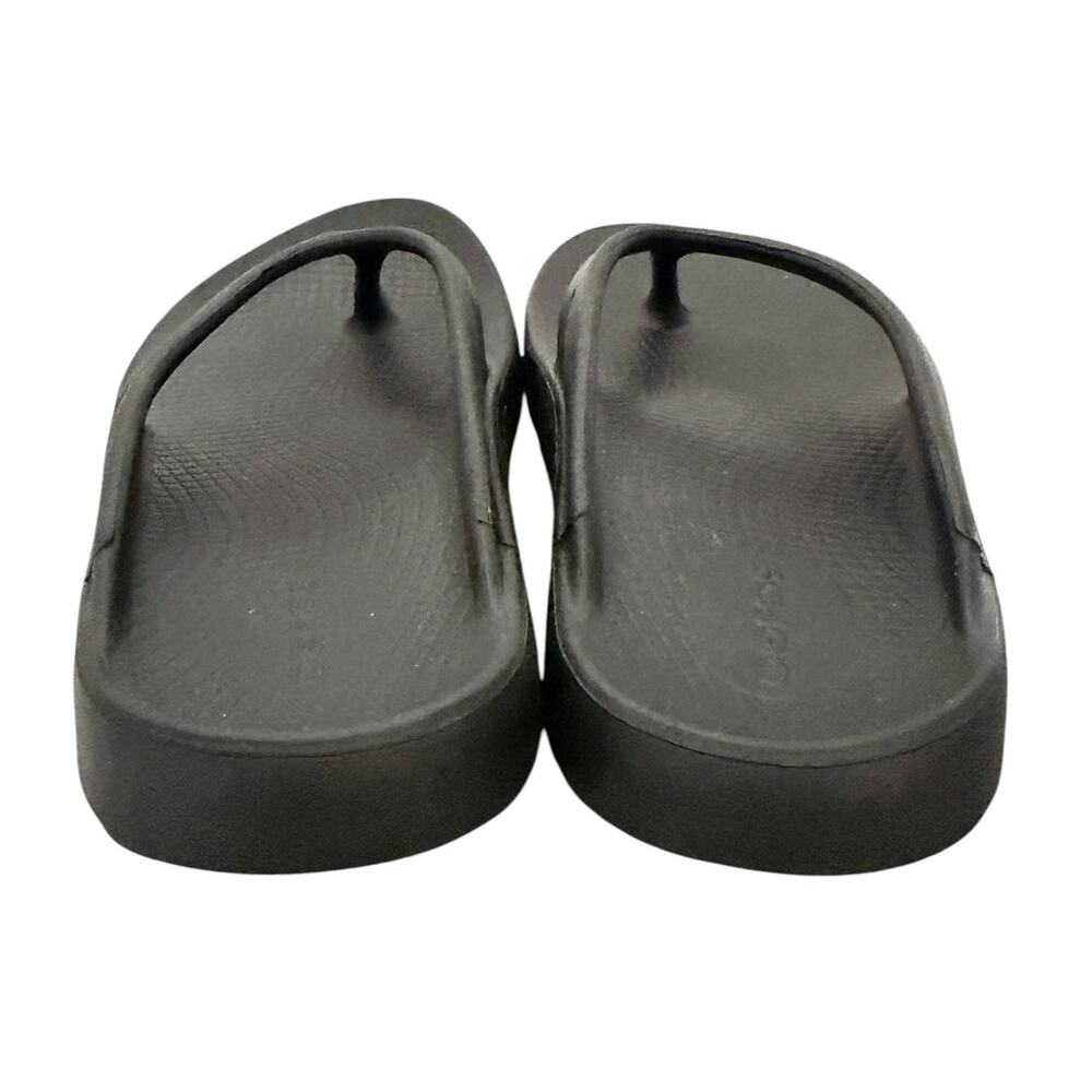 Oofos OOriginal Thong Sandals Black Women’s 7 Casual Comfort Beach Pool Summer - Picture 4 of 9